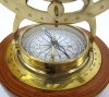 BR48400B - Alidade Polished Brass Compass