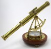 BR48400B - Alidade Polished Brass Compass