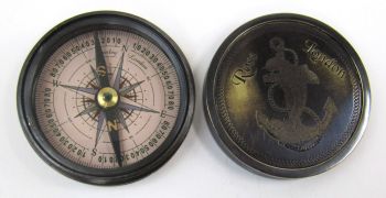 BR48425 - Ross Compass w/ Antique Finish