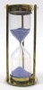 BR4864EB - Brass 5 Minute Timer w/ Purple Sand 6.375"