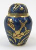 BR6772K - Brass Keepsake Urn Set. (Blue & Brass)