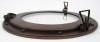 IR48611 - Porthole Glass Antique Finished - Iron, 15"