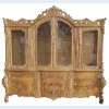 SH7003 - Teak Wood China Cabinet