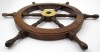 SH8762B - Sheesham Wood Ship Wheel, 18"