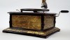 BR8020A - Gramophone With Brass Etching Square