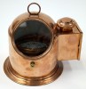 CO4845 - Copper and Brass Binnacle Compass with Oil lamp.