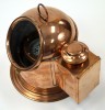 CO4845 - Copper and Brass Binnacle Compass with Oil lamp.